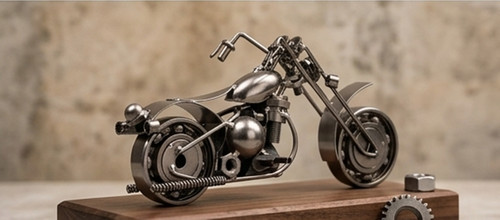 Scultura per moto - , in
