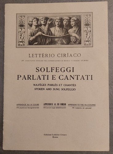 Solfeggi parlati cantati - solfeggi,