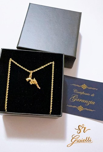 Collana oro giallo con - collana,