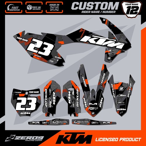 Ktm motocross grafica - motocross,