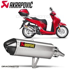 HONDA SH 300i 2016-2020 Scarico AKRAPOVIC S-H3SO4-HRSS
