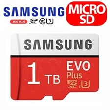 1TB Scheda Di Memoria Micro SD Samsung Evo Plus SDXC UHS-I classe 10 100MB/S