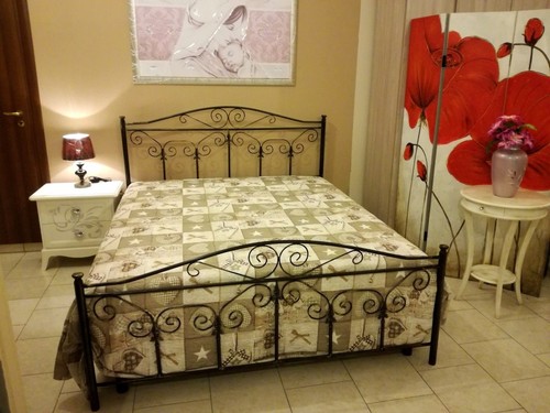 Letto ferro battuto - letto,