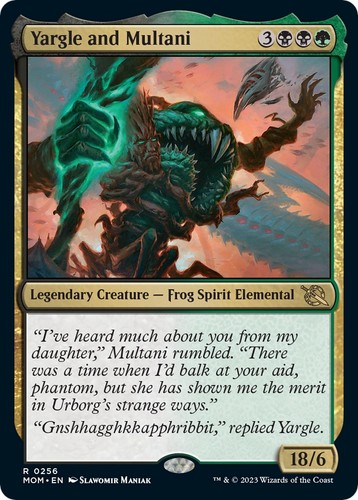 Magic mtg yargle and - mtg, multani