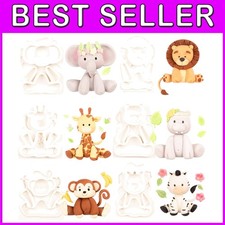 Jungle Animals Fondant Molds