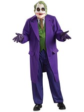 Batman il Cavaliere Oscuro Joker Deluxe Costume Uomo 165cm-175cm Rubies
