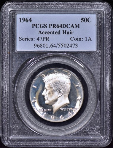 1964 proof kennedy mezzo - 1964,