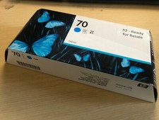 C9452A Genuine HP 70 Cyan Ink