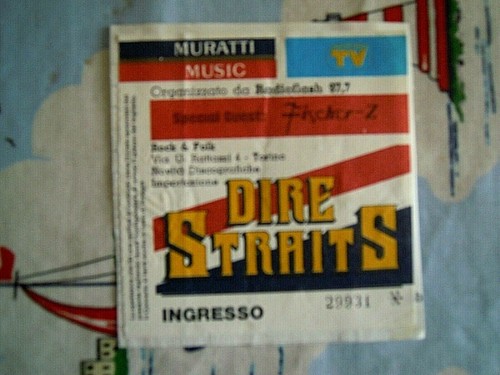 Dire straits biglietto - straits,
