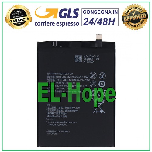 Batteria hb356687ecw per - batteria,