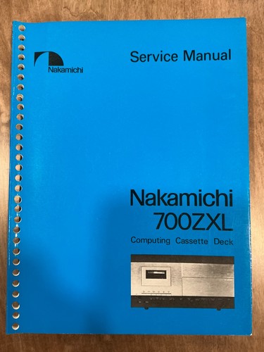 Nakamichi 700zxl cassette deck - 700zxl,