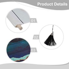 Arazzo lino cotone con nappe