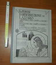 Perosi L., La resurrezione di Lazzaro: riduzione per canto e piano, Ricordi 1898