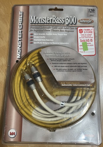 Monster cable monsterbass - monster,