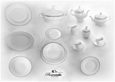 SERVIZIO PIATTI PORCELLANA NEW