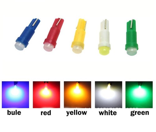 Luci cruscotto w1 - t.5, w1,2w