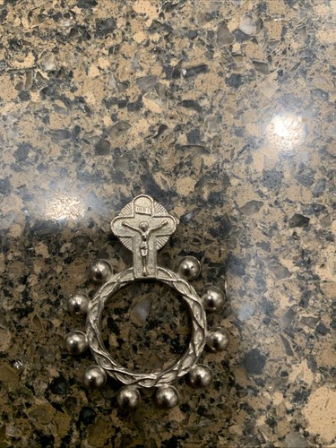 Anello rosario religioso