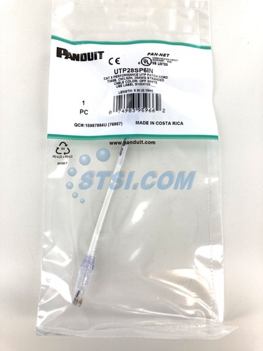 Panduit utp28sp6in cat6 - panduit,