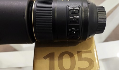 Nikon micro nikkor 105 - af-s, mm