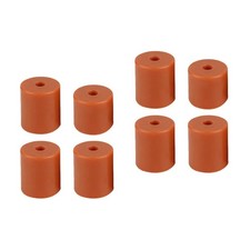  2 Pezzi Supporti di Livellamento Letto Silicone Resistenti al Calore Buffer Stampante Ricambi