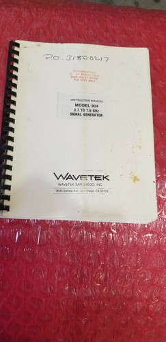 Wavetek 904 generatore - wavetek,