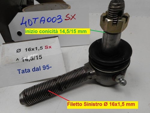 Testina sterzo anteriore