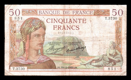 Francia 50 franchi - -,