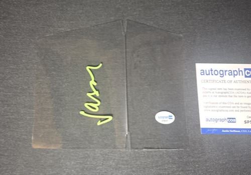 Jason cooper autografo - jason, firmato