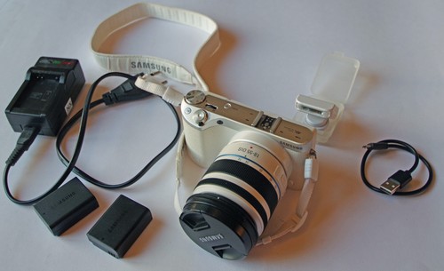 Fotocamera samsung nx500 con - fotocamera,