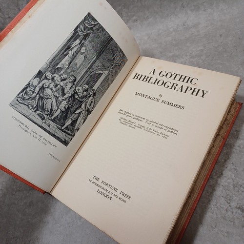 Montague summers a gothic - montague,