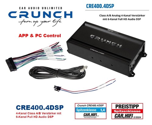 Crunch cre400 4dsp - crunch, cre400.4dsp