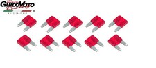 MINI FUSIBILI ROSSO LAMA 10 A