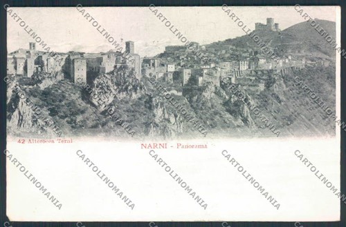 Terni narni cartolina mq1534 - narni,