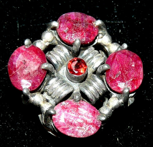 Anello argento 925 - e, pietre