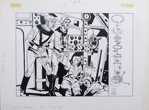 Dessin original kiki - original,