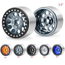 Cerchi ruota 35 mm larghezza 2,2" beadlock per 1/10 RC AXIAL Wraith 90048 SCX10 RR10