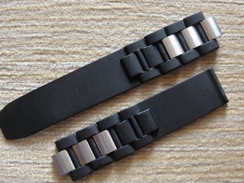 Cinturino gomma nero - , 20