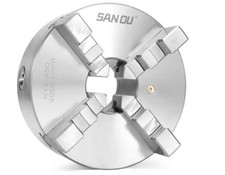 Mandrino tornio autocentrante quattro ganasce Sanou manuale ganasce avanti e indietro