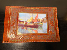 Album fotografico in pelle con