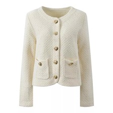 Giacca Corta Elegante Con