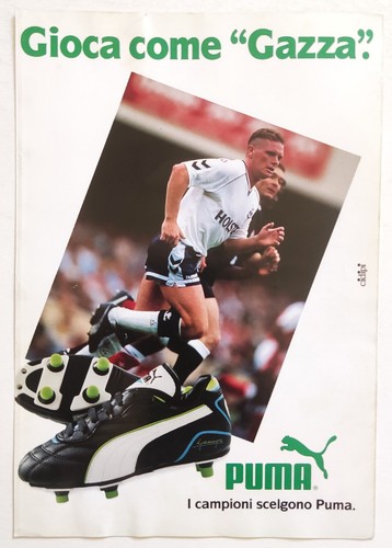 Pubblicita puma calcio gazza - pubblicita',