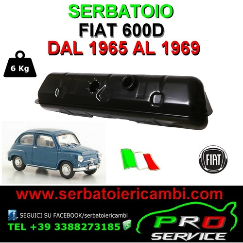 Serbatoio benzina fiat 600 - serbatoio,