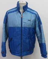 ELLESSE VINTAGE GIACCA DOUBLE CAPPOTTO CASUAL COAT SPORT TENNIS ITALY ITALIA SKI