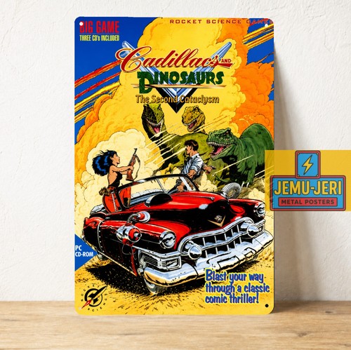 Poster cadillache dinosauri - poster,
