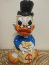 Pupazzo gomma Disney Vintage Ledraplastic Zio Paperone U.Scrooge Picsou Dagobert