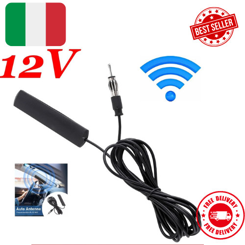 Antenna autoradio 12v - autoradio, am-fm