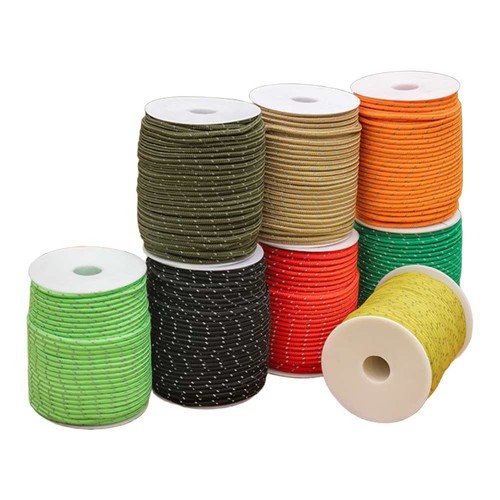 Corda nylon riflettente 4mm - nylon,