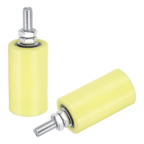 2pz rullo guida cancello - rullo,