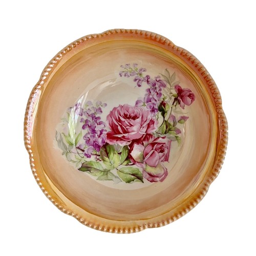 Bavaria lusterware piatto - lusterware, da