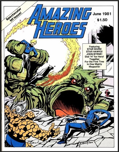 Amazing heroes magazine 216 - amazing,